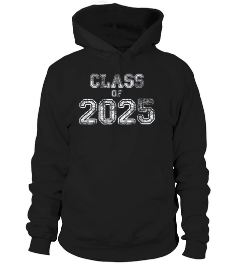 Class of 2025 Senior 2025 Graduation Vintage School Spirit Hoodie Unisex