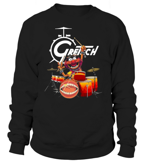 The Muppet Show Animal Playing Gretsch Drums Shirtc Sweatshirt Unisex