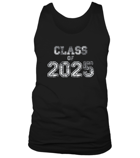 Class of 2025 Senior 2025 Graduation Vintage School Spirit Tank Top Unisex