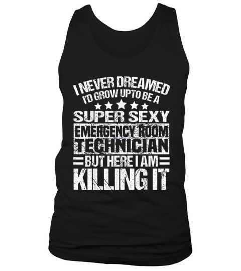 Er Technician Apparel Funny Cute Techs Design Tank Top Unisex