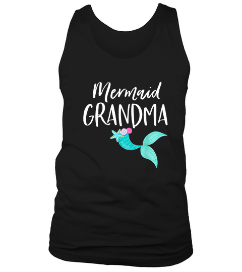 Girl Birthday Mermaid Grandma Tank Top Unisex