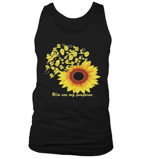 Horror Character Sunflower You Are My Sunshine Tank Top Unisex