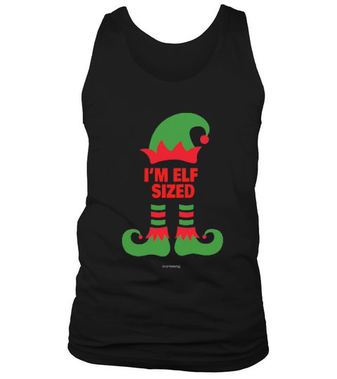 Im Elf Sized Merry Christmas Tank Top Unisex