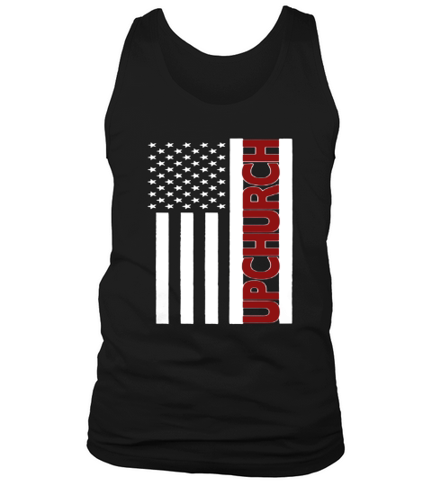 Upchurch USA Flag Tank Top Unisex