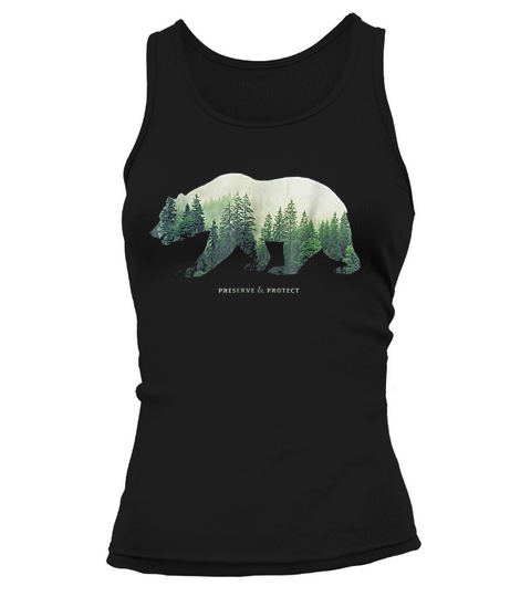 Preserve & Protect Vintage National Park Bear Tank top Woman