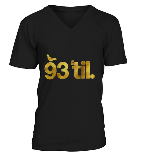 93 til Infinity Gold V-Neck T-shirt