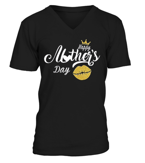 Happy Mother’s Daycute Art V-Neck T-shirt