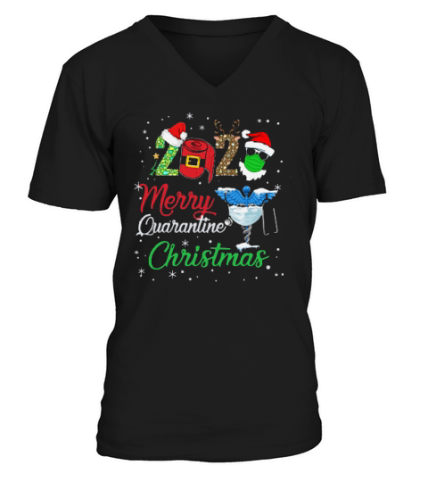 Merry Christmas 2020 V-Neck T-shirt