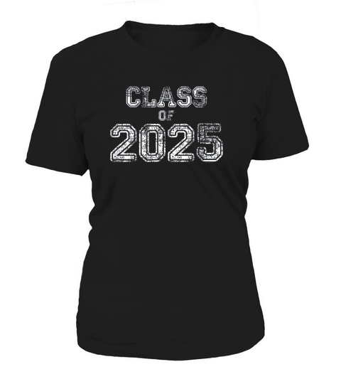 Class of 2025 Senior 2025 Graduation Vintage School Spirit Women's T-Shirt