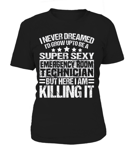 Er Technician Apparel Funny Cute Techs Design Women's T-Shirt