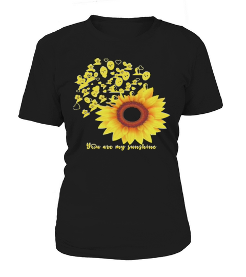 Horror Character Sunflower You Are My Sunshine Women's T-Shirt