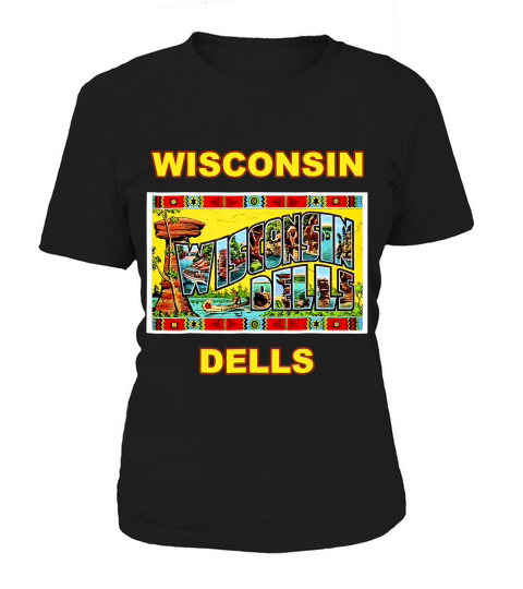 Lotta Wisconsin Dells Postcard Greetings T-shirt Women's T-Shirt
