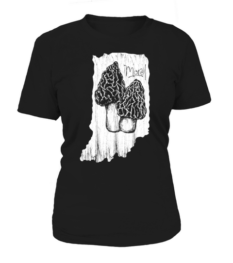 Vintage Morel Mushroom Hunting Picking Morchella Mushrooms T-Shirt Women's T-Shirt