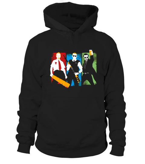 Three Flavours Cornetto Trilogy Hoodie Unisex