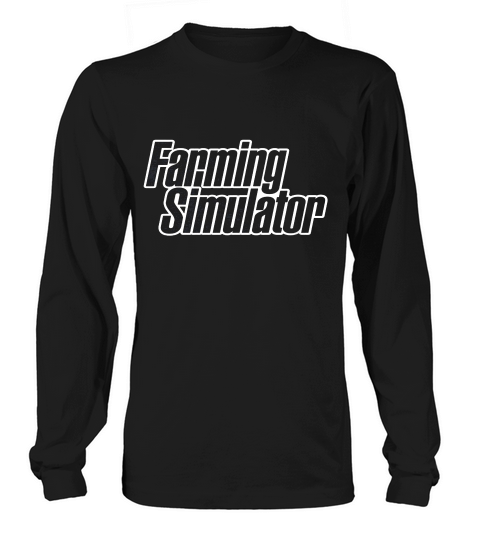 Farming Simulator - Farming Simulator 16 Logo T-shirt Long sleeved Unisex