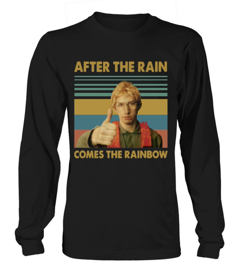 Kylo Ren Goes After the rain comes the rainbow vintage Long sleeved Unisex