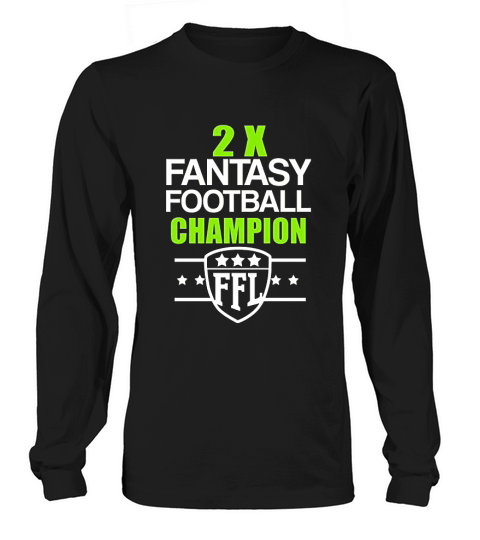 Two Time Football Champion Long sleeved Unisex