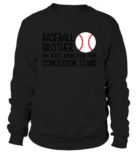 Funny Baseball Brother Sport Baseball For Men Sweatshirt Unisex