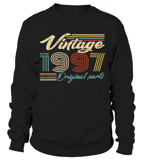 Made In 1997 Heart 22th Birthday Gift Vintage T-shirt Sweatshirt Unisex