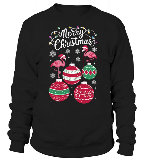 merry chrstmas pink1 Sweatshirt Unisex