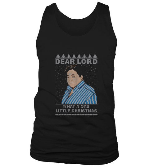 Dear Lord What A Sad Christmas Ugly Tank Top Unisex