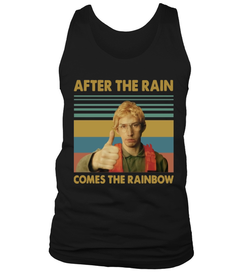 Kylo Ren Goes After the rain comes the rainbow vintage Tank Top Unisex