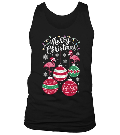 merry chrstmas pink1 Tank Top Unisex