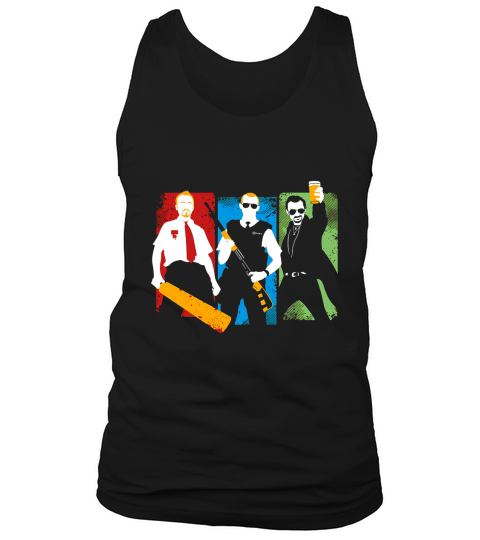 Three Flavours Cornetto Trilogy Tank Top Unisex