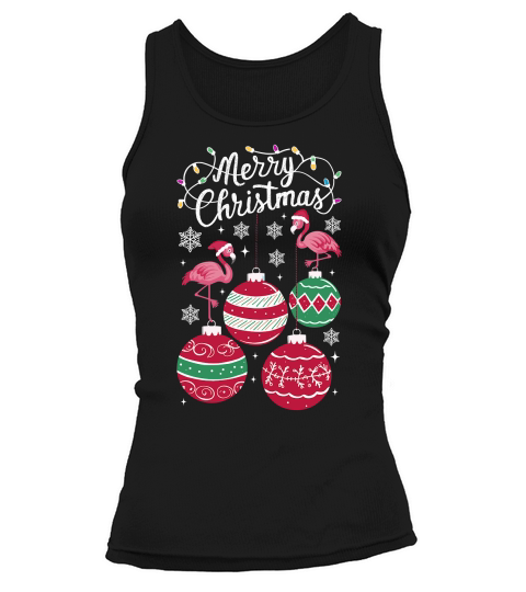 merry chrstmas pink1 Tank top Woman
