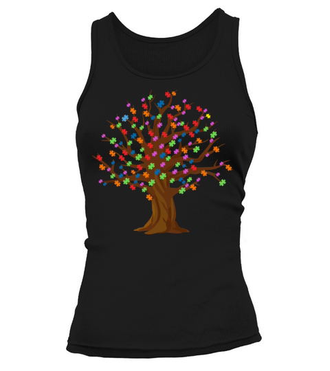 Tree Of Life Autism Awareness Tank top Woman
