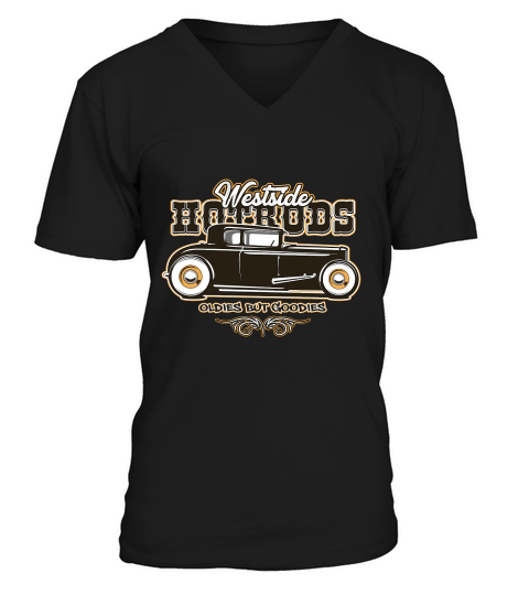 Vintage Car 2 V-Neck T-shirt