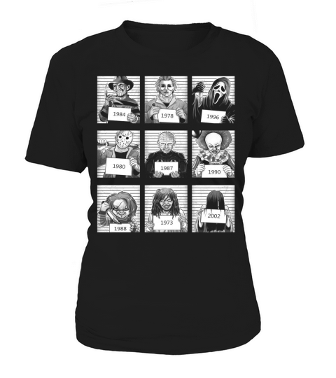 Character Horror Movies 1984 2002 Women's T-Shirt