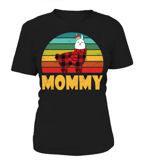 Vintagr Llama Mommy Women's T-Shirt