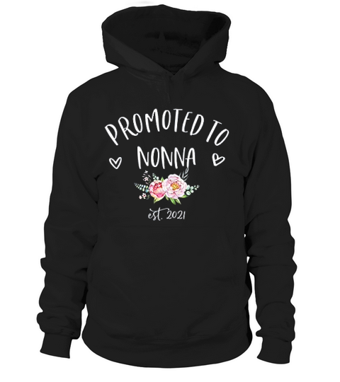 Promoted To Nonna Hoodie Unisex
