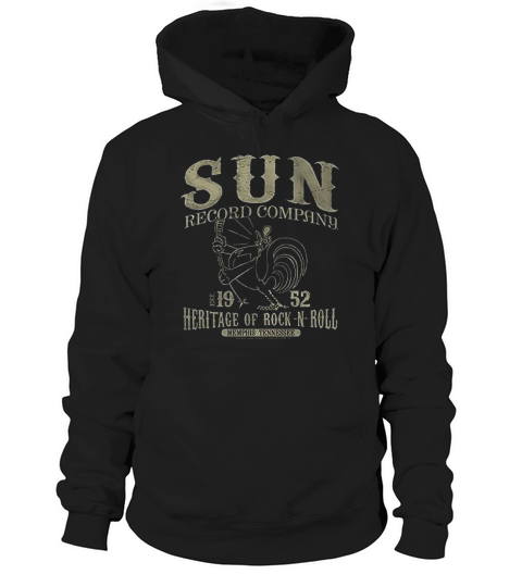 Sun Records Rockabilly Bird Hoodie Unisex