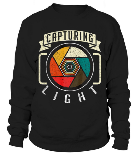 Capturing Light - Vintage Camera Photography T-shirt Sweatshirt Unisex