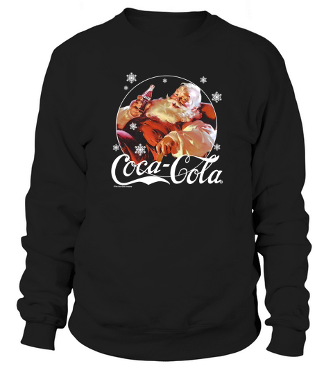Coca-Cola Vintage Relaxing Santa Christmas Tank top Woman Sweatshirt Unisex