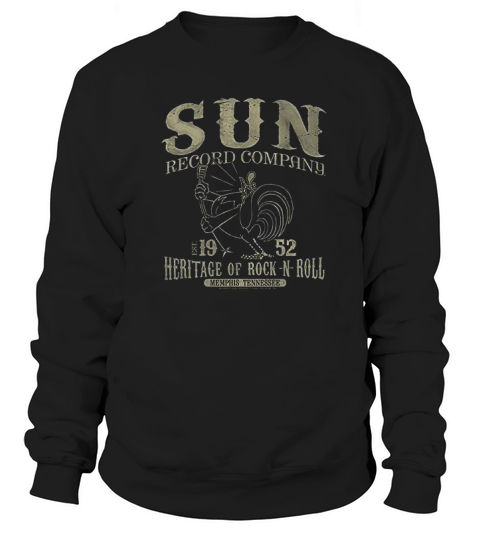 Sun Records Rockabilly Bird Sweatshirt Unisex