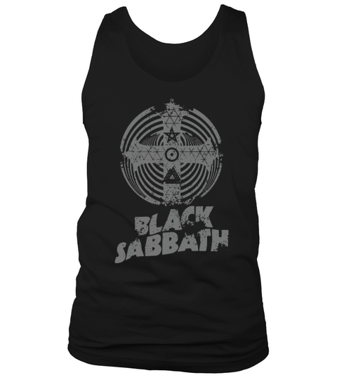 Black Sabbath Paranoid Cross Tank Top Unisex