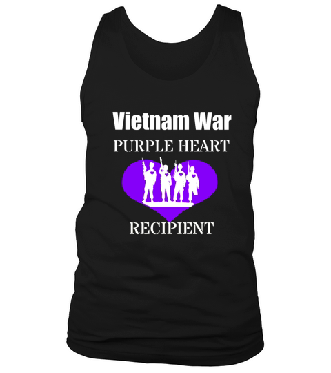 vietnam war purple heart recipient veterans memorial Tank Top Unisex