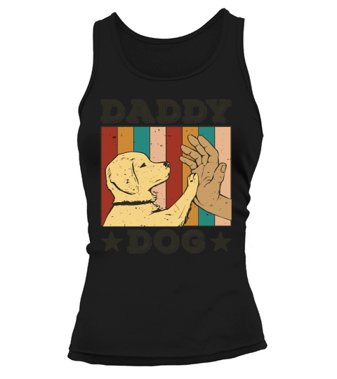 Father day Daddy Dog Tank top Woman