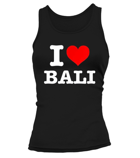 I Love Bali Tank top Woman