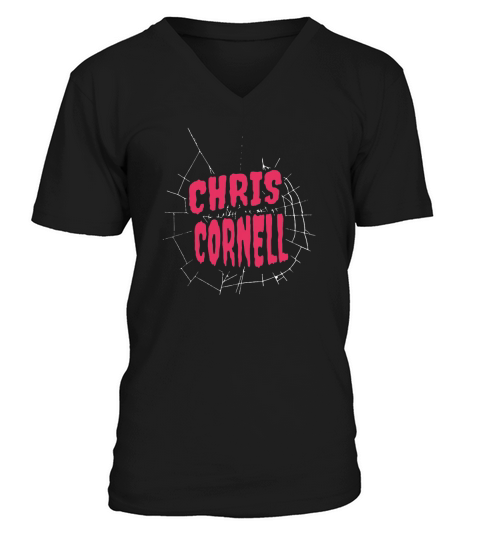 Chris Cornell 80s V-Neck T-shirt