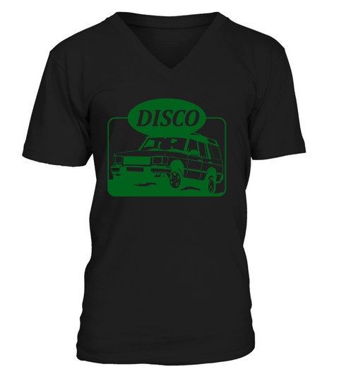 Illustration de Land Rover Discovery V-Neck T-shirt