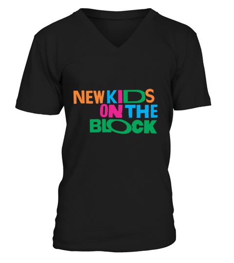 New Kids On The Block V-Neck T-shirt
