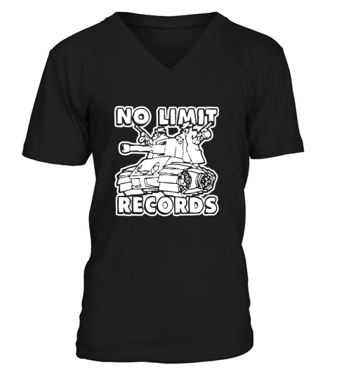 NO LIMIT RECORDS V-Neck T-shirt