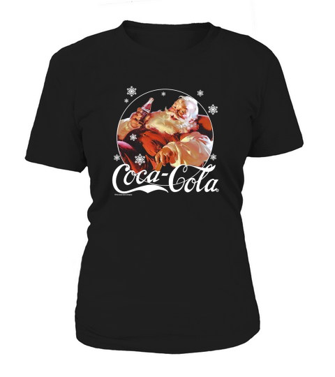 Coca-Cola Vintage Relaxing Santa Christmas Tank top Woman Women's T-Shirt