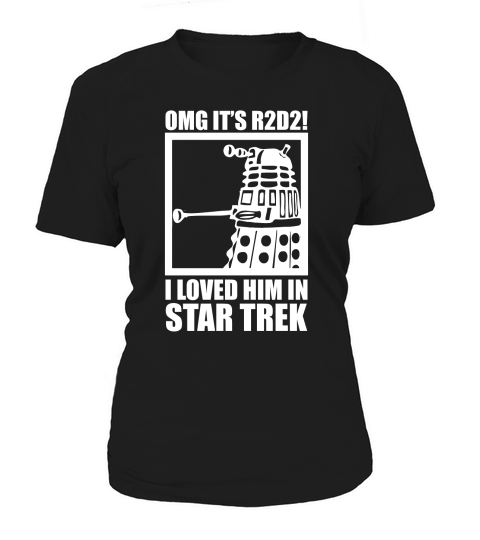 R2D2 Dalek Star Wars Dr Who Trek Women's T-Shirt