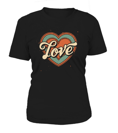 Retro Love Valentine Women's T-Shirt