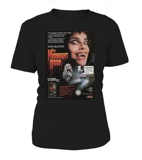 The Midnight Hour 1985 Horror Movie Halloween Women's T-Shirt